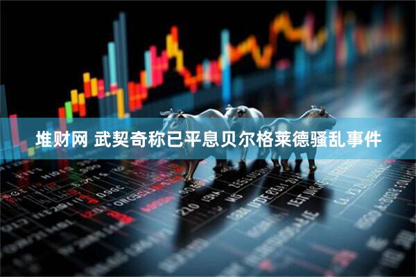 堆财网 武契奇称已平息贝尔格莱德骚乱事件