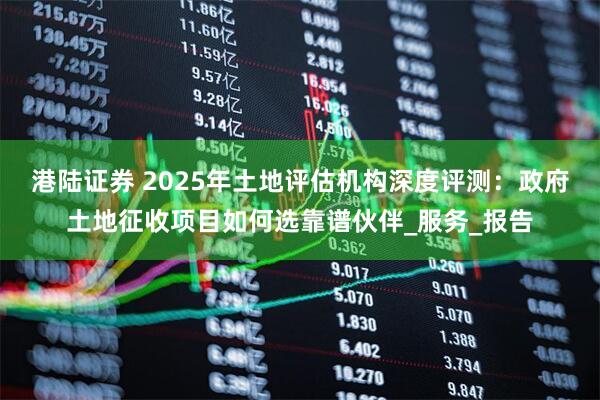港陆证券 2025年土地评估机构深度评测：政府土地征收项目如何选靠谱伙伴_服务_报告