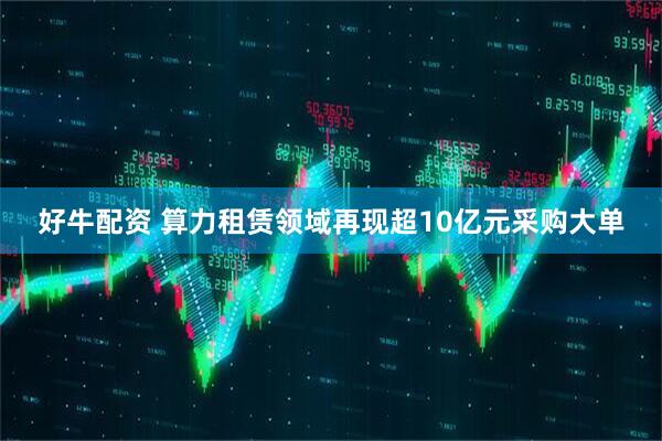 好牛配资 算力租赁领域再现超10亿元采购大单