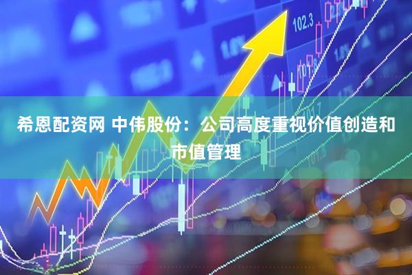 希恩配资网 中伟股份：公司高度重视价值创造和市值管理